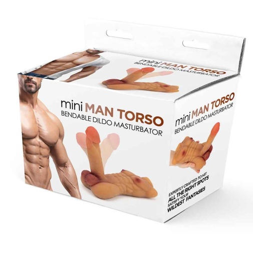Jorokumo - 迷你男性躯体自慰器连假阳具 700克 照片