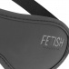 Fetish Submissive - 純素皮革眼罩 II - 黑色 照片-2