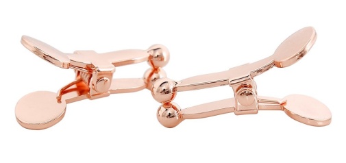 Kiotos - Ball Tip Nipple Clamps - Rose Gold photo