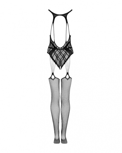 Obsessive - Bodystocking G324 - Black - XL/XXL photo