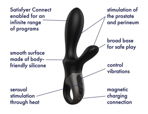 Satisfyer - Heat Climax Plus - Black photo