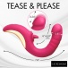 Lickgasm - Tease & Please Thrusting Licking Vibe - Pink photo-8