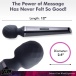 Wand Essentials - 24X Diamond Head Massager - Black photo-7
