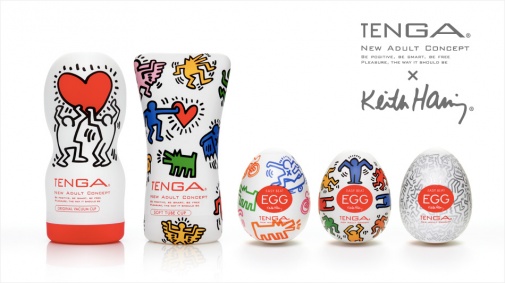 Tenga - Egg Keith Haring Street photo