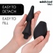 Addicted Toys - #1 Travel Anal Douche - Black photo-3