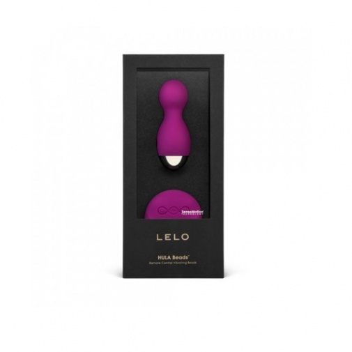 Lelo - Hula 搖控旋轉震動按摩器 - 深玫瑰色 照片