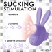 Inmi - Shegasm Sucky Bunny Clit Stimulator - Purple photo-3