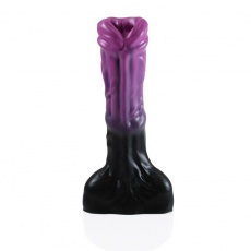 HellHound - Trojan Dildo - Black Purple - S photo