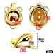 FAAK - Chastity Cage 184 w Belt & Plug - Gold photo-16