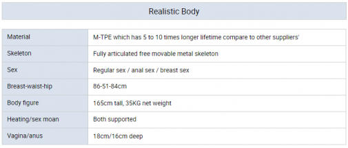 Mina Asian Robot Realistic Sex Doll, Skinny Body, Ultra Soft TPE 165 cm (5'4 ft) photo