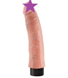 King Cock - Vibrating Cock 7" - Flesh photo
