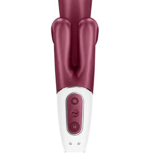 Satisfyer - 請輕撫我兔子震動棒 - 紅色 照片