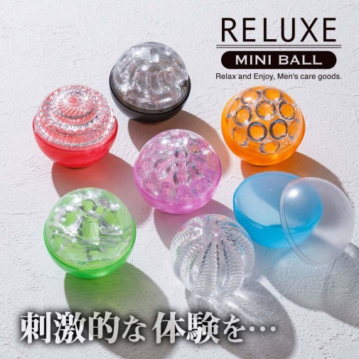 T-Best - Reluxe Mini Ball Masturbator - Blue photo