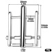 FAAK - Metal Penis Lock Cage M photo-11