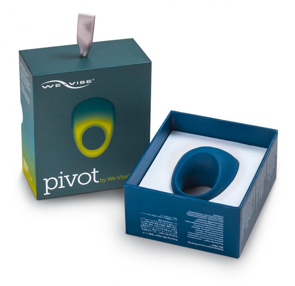 Pivot by We-Vibe provides both comfort and stability allowin... We-Vibe - Pivot Ring - Blue photo-6