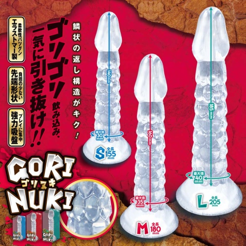 A-One - Gorinuki Dildo M - Clear photo
