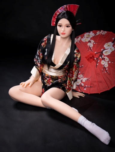 Mina Asian Robot Realistic Sex Doll, Skinny Body, Ultra Soft TPE 165 cm (5'4 ft) photo