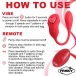 Frisky - Double Love Connection Panty Vibe - Red photo-7