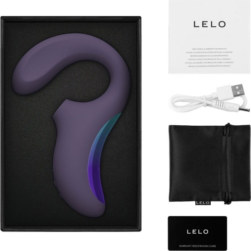 Lelo - Enigma Wave Clitoral Stimulator - Cyber Purple photo