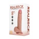 RealRock - 8" Rotating Vibro Dildo w Balls - Caramel photo-7