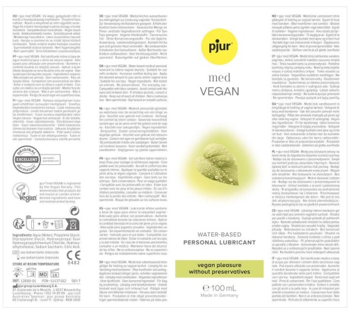 Pjur - 純素水性潤滑液 - 100ml 照片