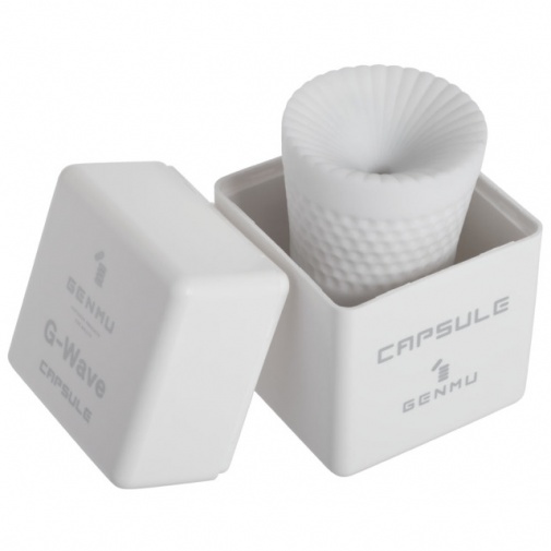 Genmu - G-Wave Capsule Masturbator - Purple photo