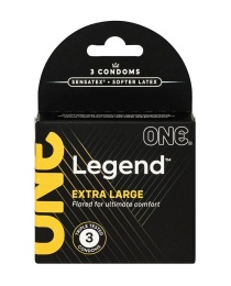 One Condoms - 傳奇加大碼避孕套 3件裝 照片