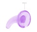 RealRock - 5" Non-Realistic Dildo - Purple photo-3