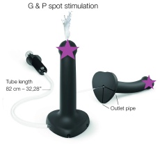Strap-On-Me - Squirting Realistic Dildo S - Black photo