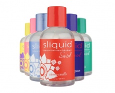 Sliquid - Naturals Swirl 藍莓味水性潤滑劑 - 125ml 照片