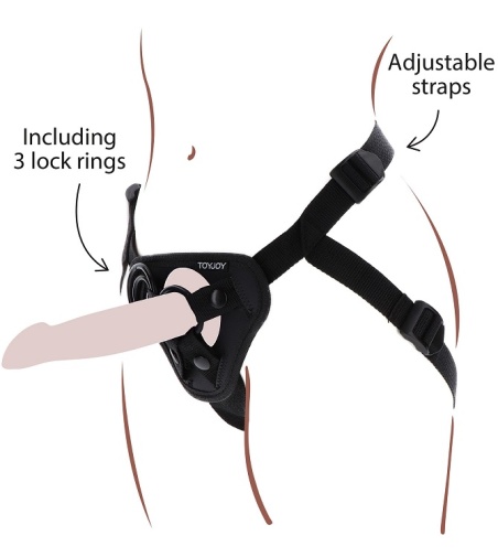 ToyJoy - Strap-On Harness - Black photo