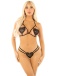 Leg Avenue - Illicit Affair Heart Lingerie Set - Black photo-3