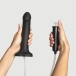 Strap-On-Me - Squirting Realistic Dildo L - Black photo