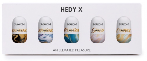 SVAKOM - Hedy X 5 Mixed Textures Set photo