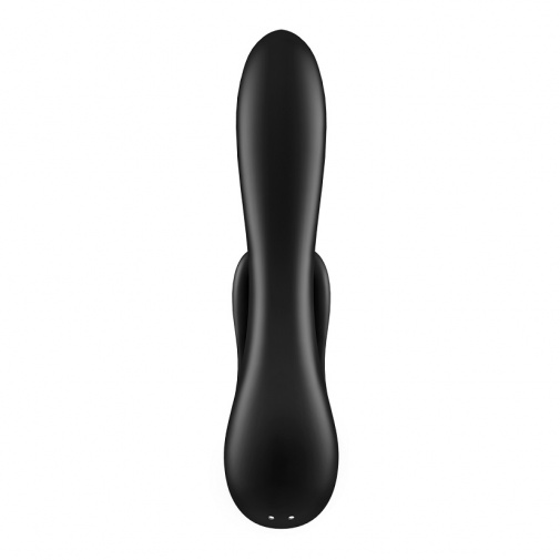 Satisfyer - Double Flex 兔子震動棒 - 黑色 照片