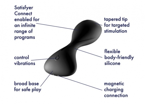 Satisfyer - Trendsetter Plug - Black photo