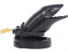 FAAK - Short Crocodile Chastity Cage - Black photo-5