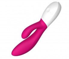 Lelo - Ina Wave 2 G點&陰蒂兔仔按摩棒 - 粉紅色 照片