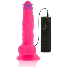 Diversia - Flexible Vibro Dildo 18cm - Pink photo