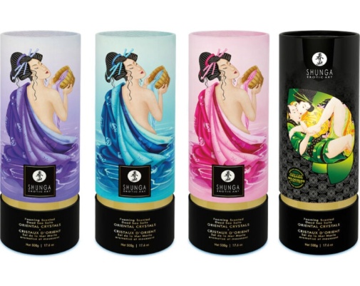 Shunga - Crystal Bath Salt Exotic Fruits - 500g photo
