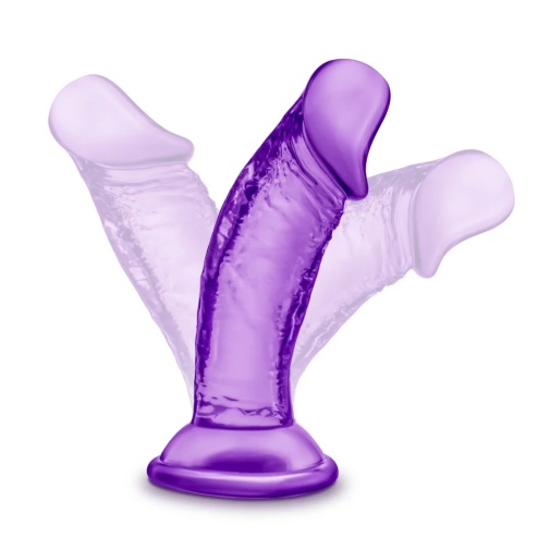B Yours - Sweet 初學者吸盤假陽具 10cm - 紫色 照片