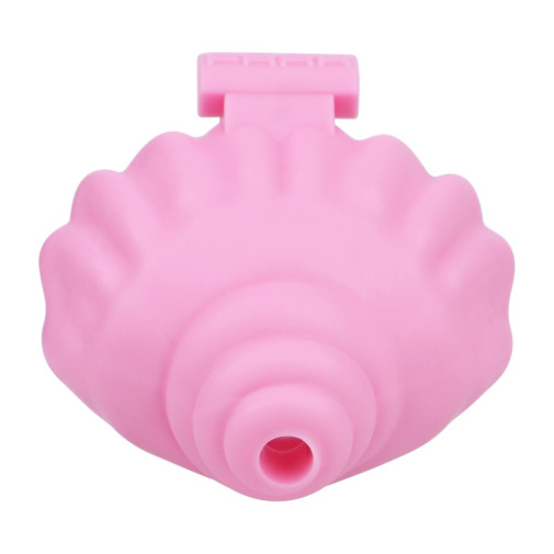 FAAK - Shell Resin Chastity Cage - Pink photo