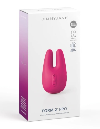 JimmyJane - Form 2 PRO 双电机阴蒂按摩器 - 粉红色 照片