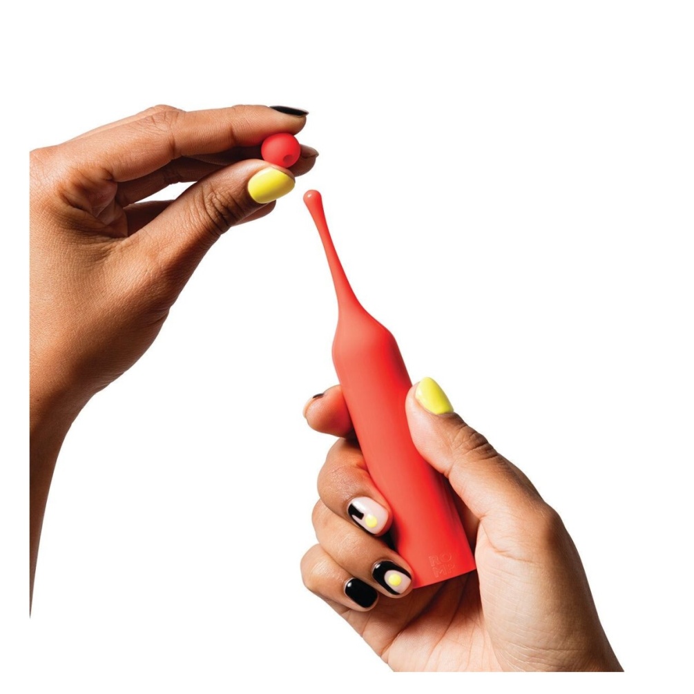 ROMP Pop is a high frequency clitoral stimulator for versati... Romp - Pop - Red photo-2