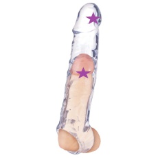 Nasstoys - Magic 6.5" 陰莖增長套連箍睪環 - 透明 照片