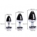 MT - Anal Plug 75x28mm - Silver photo-3