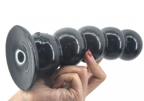 FAAK - Beads Anal Plug - Black photo