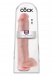 King Cock - 15" 仿真假陽具連睪丸 - 肉色 照片-7