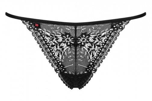 Obsessive - Intensa Thong - Black - S/M photo