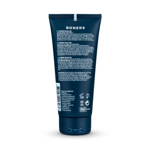 Boners - Delay Gel - 100ml photo